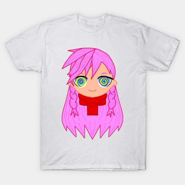 Hanna Meets Kaa - Hanna face (2) T-Shirt by FFSteF09